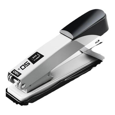 得力厚层订书机省力穿透力强