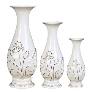 净瓶陶瓷供佛花瓶家用室内寺院佛堂观音像前净水瓶插柳枝的观音瓶