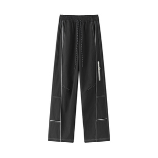 回力户外山系冲锋裤子男士春秋季2026新款美式解构工装休闲运动裤