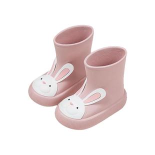 儿童水鞋男童防滑雨靴女童小孩防水胶鞋宝宝雨鞋男孩套鞋2025新款