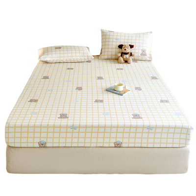 a类母婴级老粗布床笠纯棉2025新