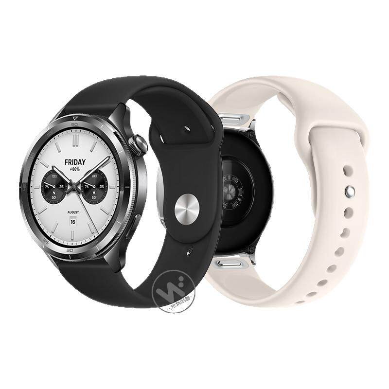 适用小米Watch S4反扣硅胶手表带sport 4代升级按键拆腕表s3时尚s2智能s1运动pro男女式color专用手链腕带