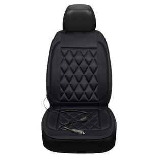 汽车加热坐垫冬季座椅保暖车载12v电热改装通用冬天毛绒单片座垫