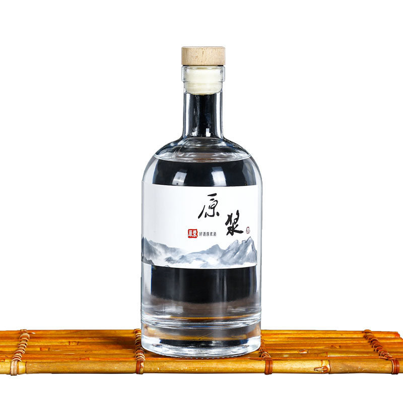 6酒瓶+包装全套高档玻璃瓶自酿瓶