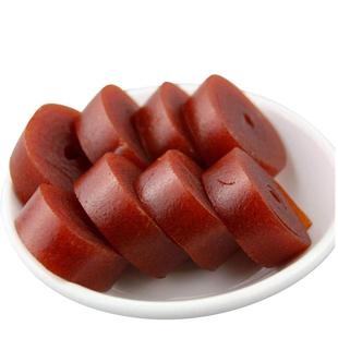 无蔗糖添加无防腐剂木糖醇山楂卷片条糕减0脂老糖尿人小包装零食