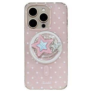 由里公园ins少女限定闪粉星星梦境磁吸支架15适用16pro苹果16ProMax手机壳iPhone16全包14新款14Promax保护套