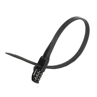 中立电动车摩托车头盔锁自行车防盗锁扎带锁密码锁便携滑板车车锁