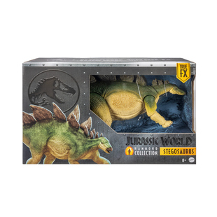 美泰侏罗纪世界哈蒙德大型收藏系列剑龙手办玩具仿真恐龙模型收藏