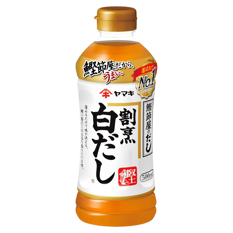 日本进口yamaki雅玛吉白酱油调味和风汁鲣鱼汁日式鱼露料理汁高汤