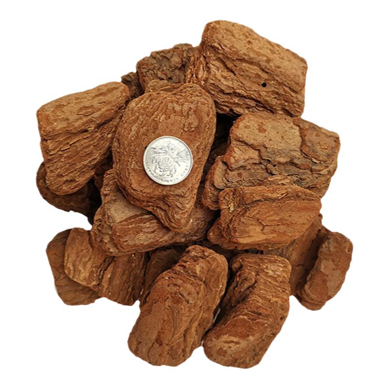 打磨松树皮彩色木屑有机覆盖物