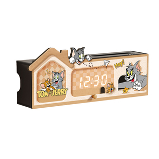 猫和老鼠路由器收纳盒电视柜wifi机顶盒遮挡免打孔插座遮丑神器