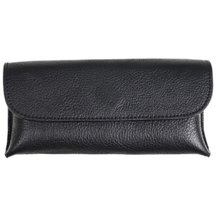 手工植鞣牛皮眼镜盒男女加厚抗压便携眼镜袋小众真皮太阳镜墨镜盒