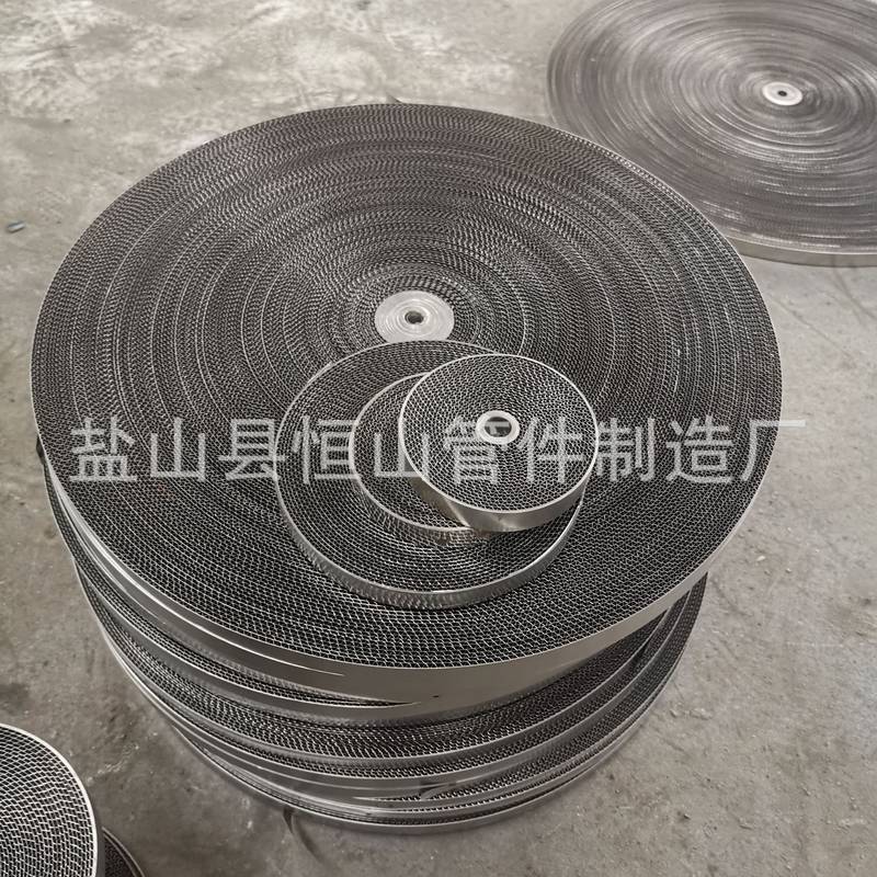 现货批发不锈钢波纹阻火芯 阻火器内置阻火盘 304矩形方形阻火芯