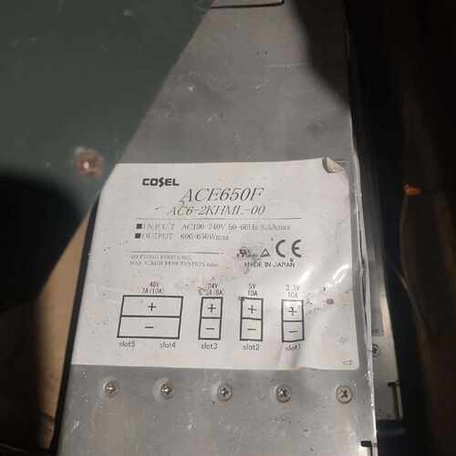 询价-COSEL ACE650F  AC6-2KHML-00电源模