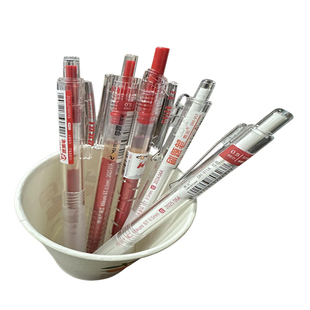 东米红水笔合集 高颜值学生标记重点红色笔 教师批改作业神器 学霸专用标记笔顺滑书写红水笔0.5MM速干书写红