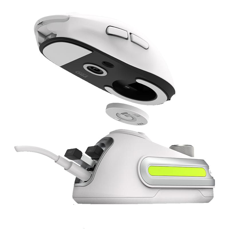 G-Power充电底座适配罗技GPW狗屁王 G502 X Plus G903 G703磁吸充