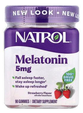 美国进口NATROL褪黑素睡眠软糖