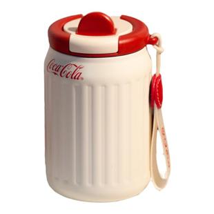 NONOO可口可乐联名水杯女生高颜值复古咖啡杯车载316不锈钢保温杯