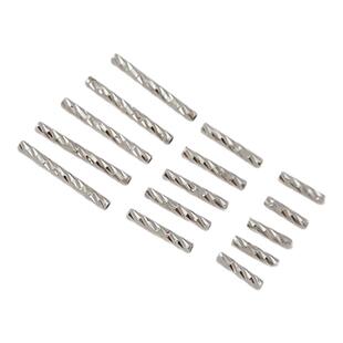 14k包金保色直管手链刻面直管子配件diy手作串珠首饰品