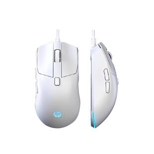 HP/惠普有线游戏静音鼠标笔记本台式电脑电竞宏驱动外设办公通用