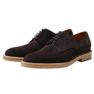 Truffaut商务休闲反绒德比鞋