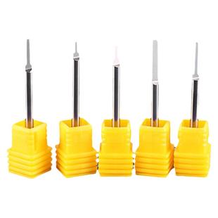 威特5A单刃柱刀3.175亚克力pvc切割直刀钨钢雕刻刀数控雕刻机刀头