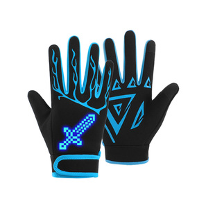 手套儿童骑行冬季男孩学生冬天加绒保暖防风防水防寒滑雪男童大童