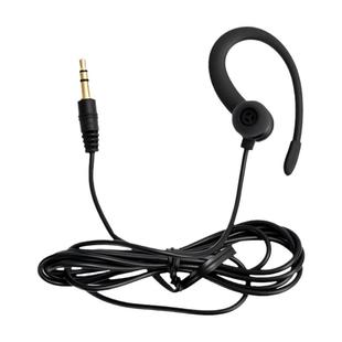 单耳有线耳机单线 无唛有线单边 电脑蓝牙接收器耳塞式耳机通用型