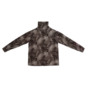 NO sense无感官&浮游野人  复古高领打底衫男女百搭秋冬内搭T恤