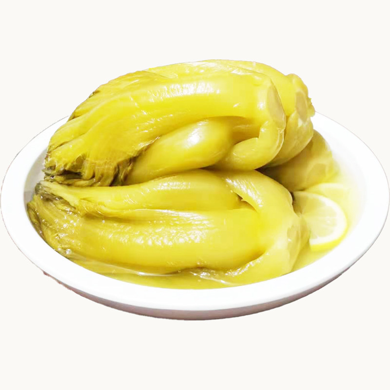 品坛香小叶酸菜颜色金黄脆而不咸