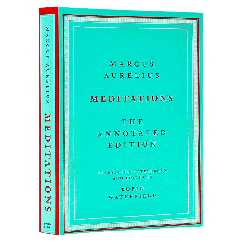 沉思录 注释版 英文原版 Meditations The Annotated Edition 古罗马皇帝马可 奥勒留哲学著作 马可思想 深刻剖析 通俗哲学作品