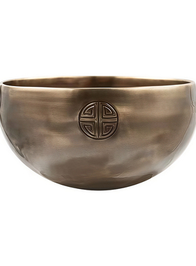 梵木果手工满月颂钵净化水晶