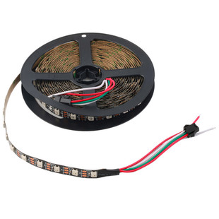 WS2812B灯带5V树莓派stm32单片机arduino编程led跑马灯条创客diy