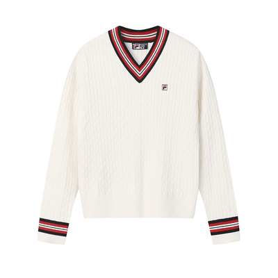 FILA斐乐女子休闲编织衫