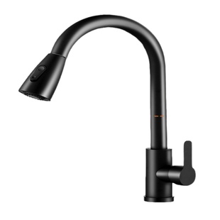 精铜厨房水龙头抽拉式冷热水洗菜盆洗碗盆淘菜盆可伸缩多功能家用