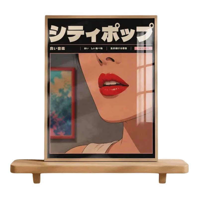 Vintage日本Citypo现代装饰画