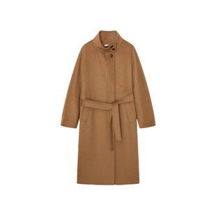 IMMI 设计师品牌 25秋冬新品 羊绒双面呢立领/长款大衣 SOLSOL