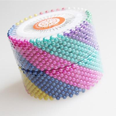 珠针大头针固定珍珠钉定位针服装立裁针大号定型针彩色插包工具