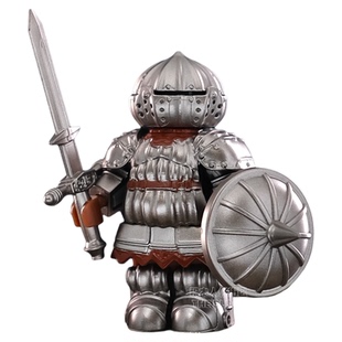 中世纪古风第三方黑暗之魂洋葱骑士武士兵积木人仔拼装玩具偶手办