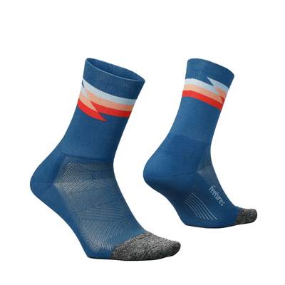 Feetures飞鹊登山袜越野袜徒步袜马拉松跑步袜运动男女款中筒袜子