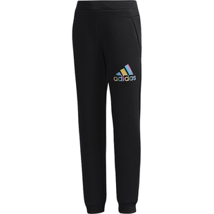 Adidas/阿迪达斯正品LG SPACER KNIT 男女小童针织休闲长裤DW4051