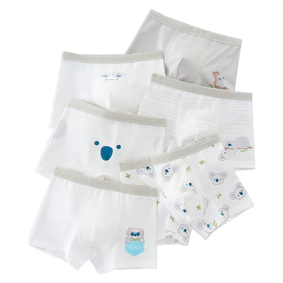 儿童内裤男童纯棉a类四角短裤