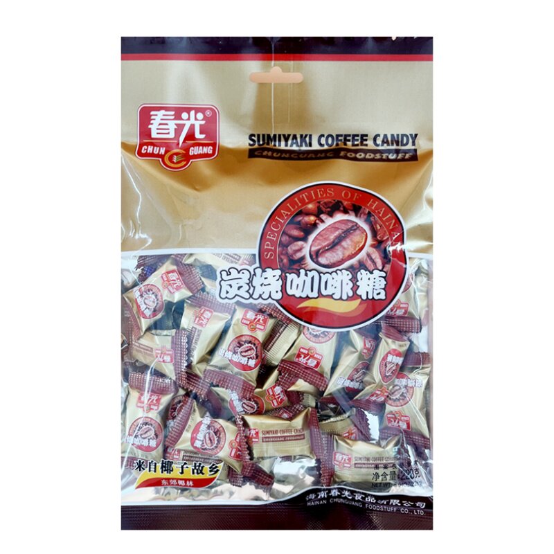 春光炭烧咖啡228g醇香咖啡硬糖