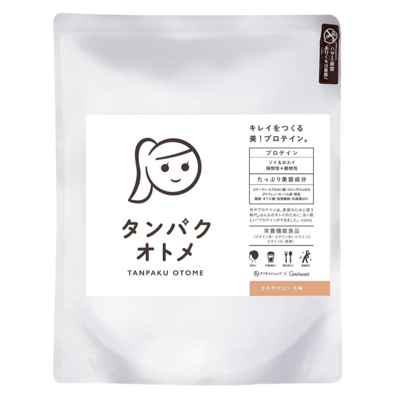 日本 tama食品屋 女性植物大豆+乳清双重蛋白粉多维营养胶原蛋白