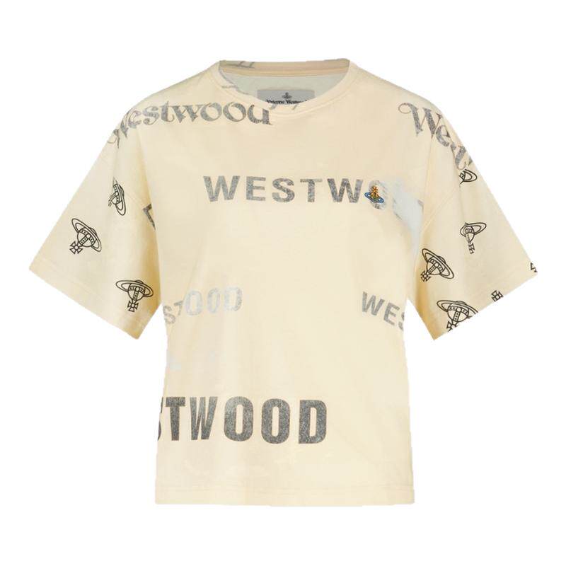 Vivienne Westwood 西太后 Box T恤 棉质 黄色