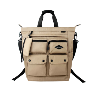 花间公主航行家多功能单肩斜挎双肩包户外旅行大容量多口袋出游包