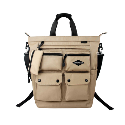 花间公主斜挎双肩包多口袋分类