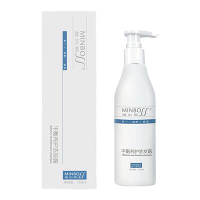 敏泊斯平衡控油洗发露 平衡油脂分泌250ml