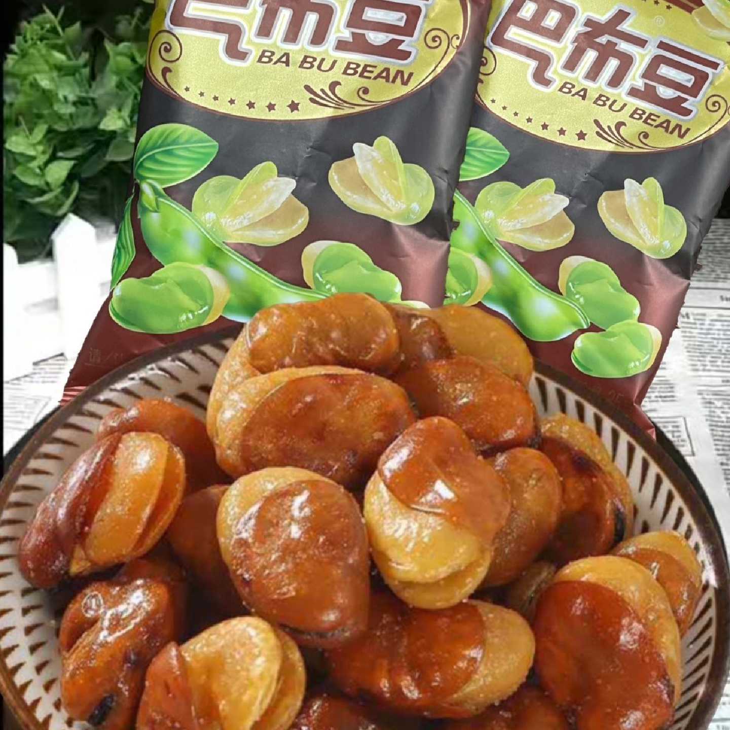 金联蚕豆炒货怪味豆兰花豆巴布豆胡豆子小包袋装休闲小吃零食35克
