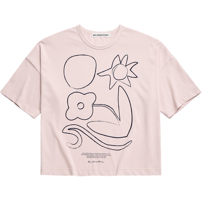 NO DIRECTION+ 夏季新款Oversize廓形T恤女N620512335D